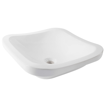 LAVABO SOBREPONER O SOBRECUBIERTA SIN REBOSADERO BLANCO HELVEX LV STALA